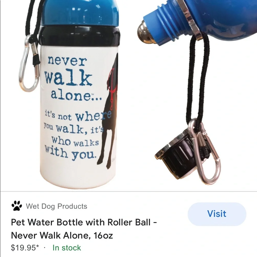 Doggy water bottle